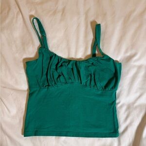 Hollister green Camisole Top XS